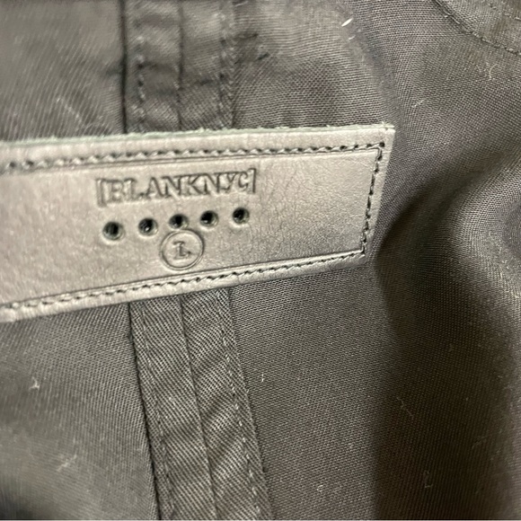 Blank NYC NWT black moto jacket with double zipper Large - Picture 7 of 15